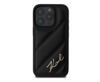 Karl Lagerfeld Quilted Signature do iPhone 16 Pro Max czarny - 1278277 - zdjęcie 2